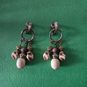 Vintage clip-on earrings